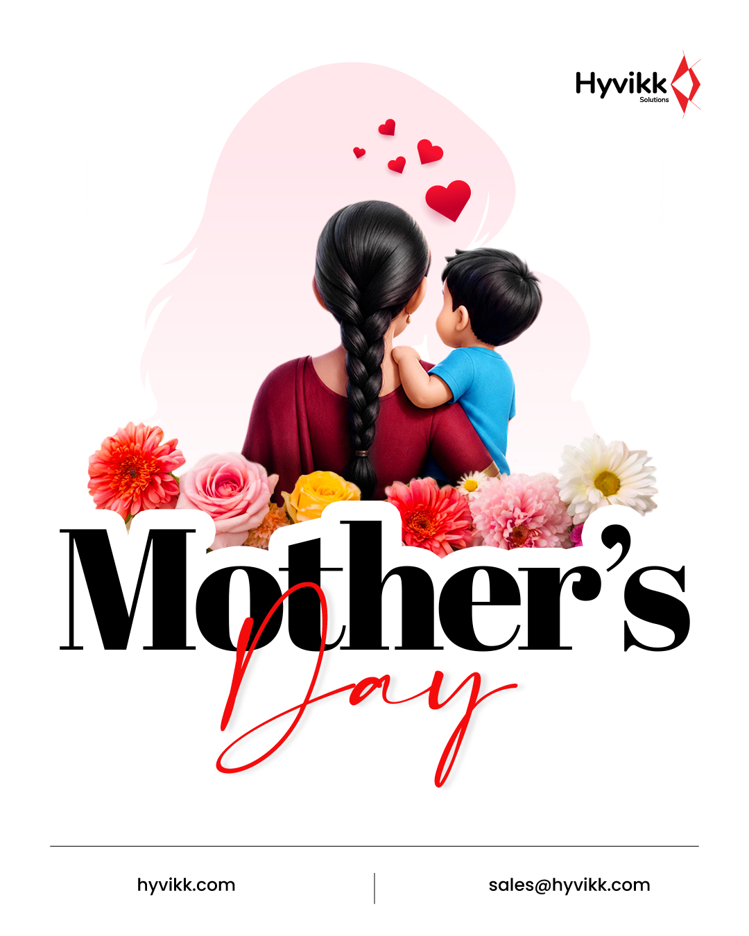 Happy Mother’s Day! 🌸

From strength that builds foundations to care that shapes culture 🤍✨ — celebrating every multitasking hero who leads with love and resilience. 🌼🙌

#MothersDay #HappyMothersDay #WorkplaceCulture #WomenWhoInspire #Hyvikk